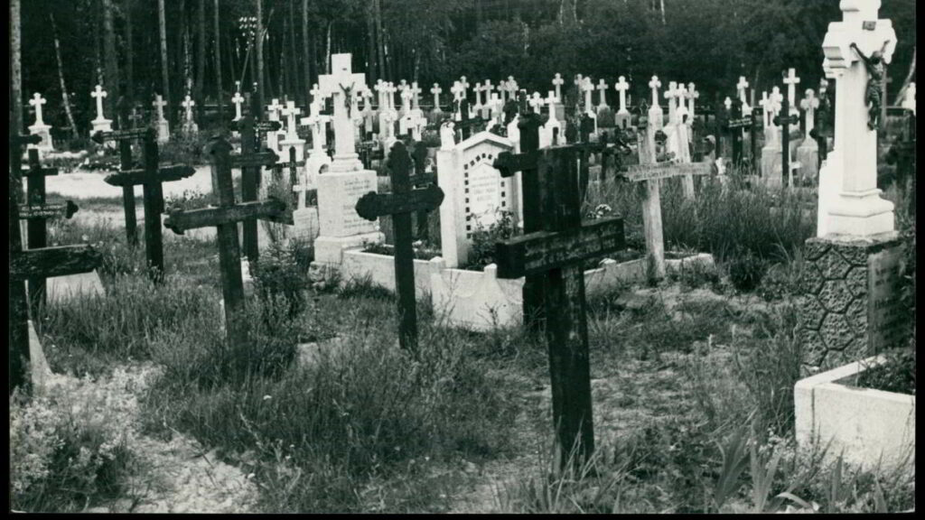 Cmentarz w Jastarni, Poddębski Henryk. Źródło: Polona