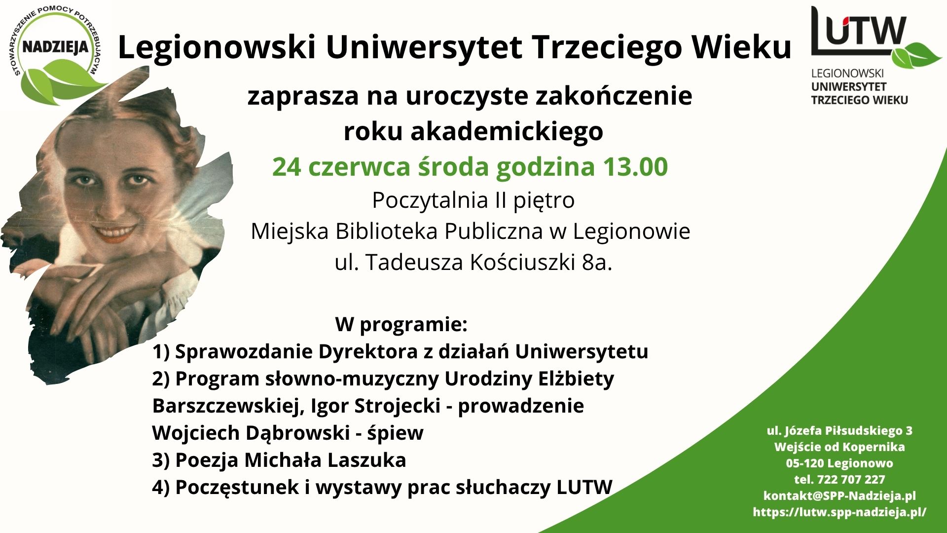 Uroczyste zakończenie roku akademickiego 2025/26